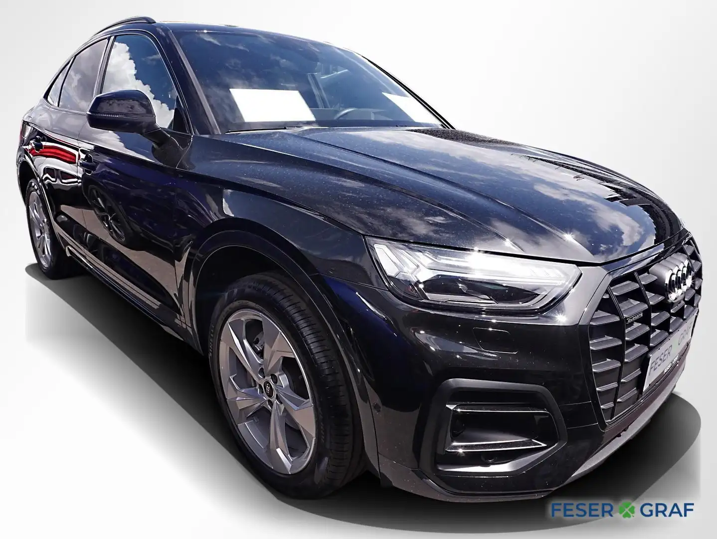 Audi Q5 Sportback 45 TFSI qu advanced AHK Matrix Pano Schwarz - 2