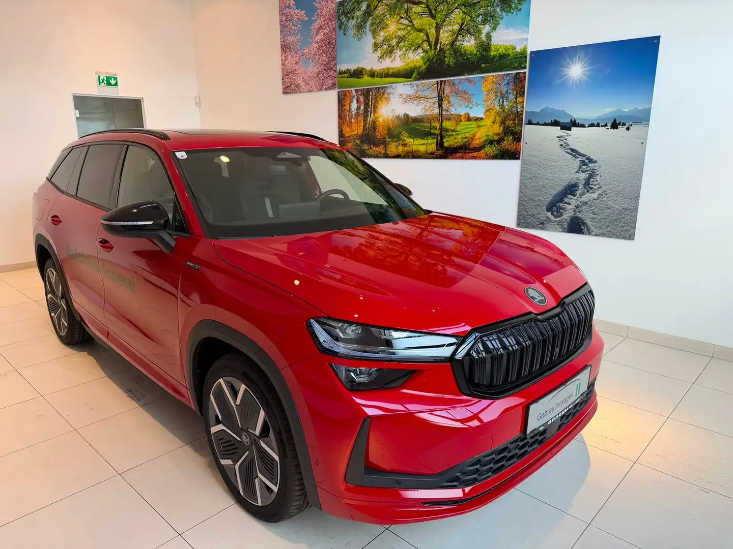 Skoda Kodiaq 2.0 TDI 142 kW 4x4 Sportline Rot - 1