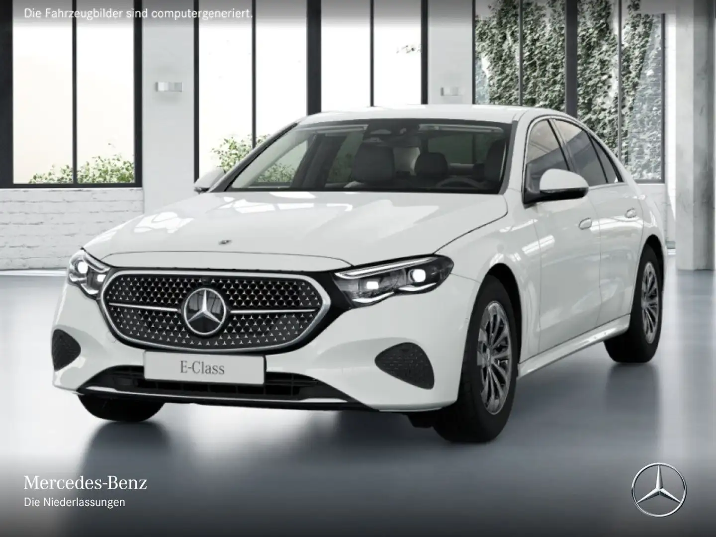 Mercedes-Benz E 220 d Avantgarde 360° Distr. AHK Spurhalt-Ass 9G Weiß - 2