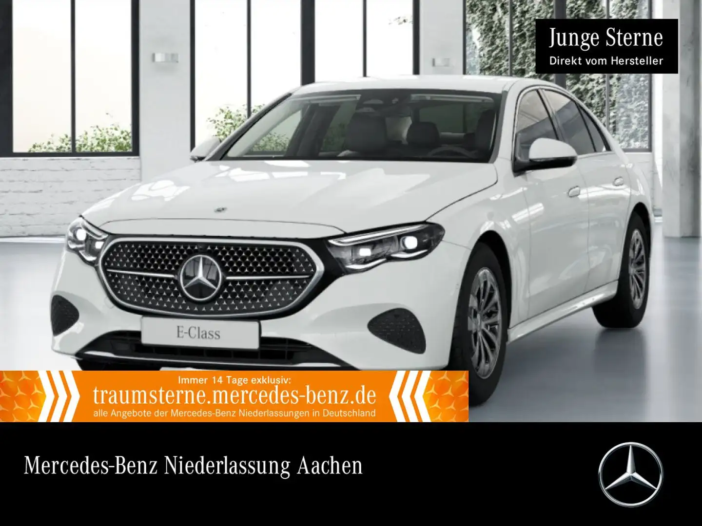Mercedes-Benz E 220 d Avantgarde 360° Distr. AHK Spurhalt-Ass 9G Weiß - 1