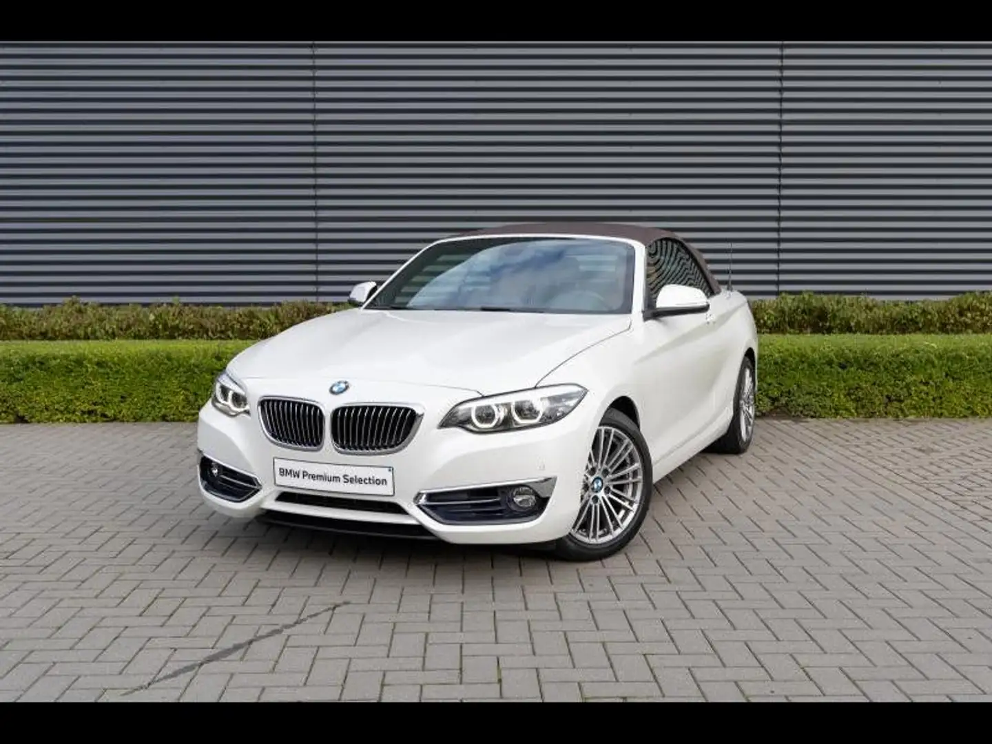 BMW 218 Cabrio Blanc - 2