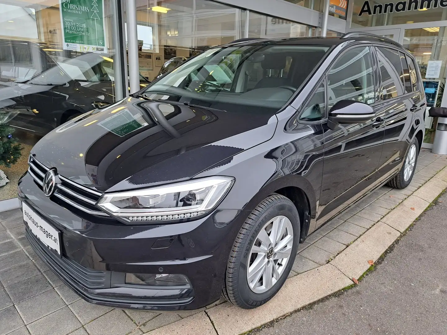 Volkswagen Touran Comfortline TDI Schwarz - 2