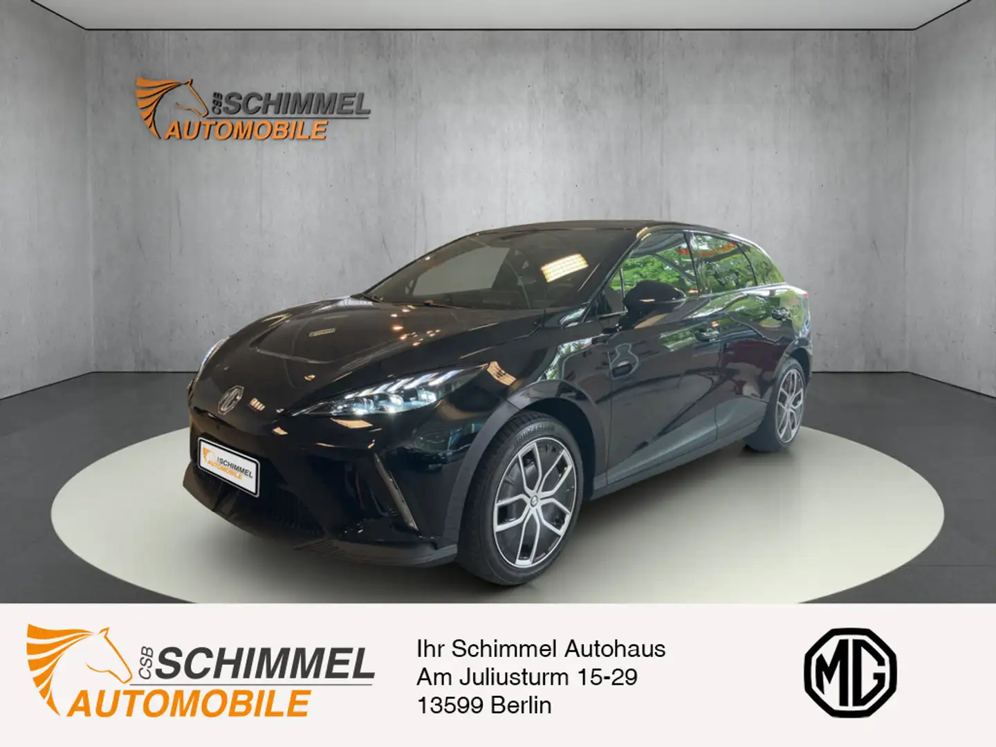 MG MG4 Electric Luxury 64 kWh SHZ W-LAN LED 360° Zwart - 1