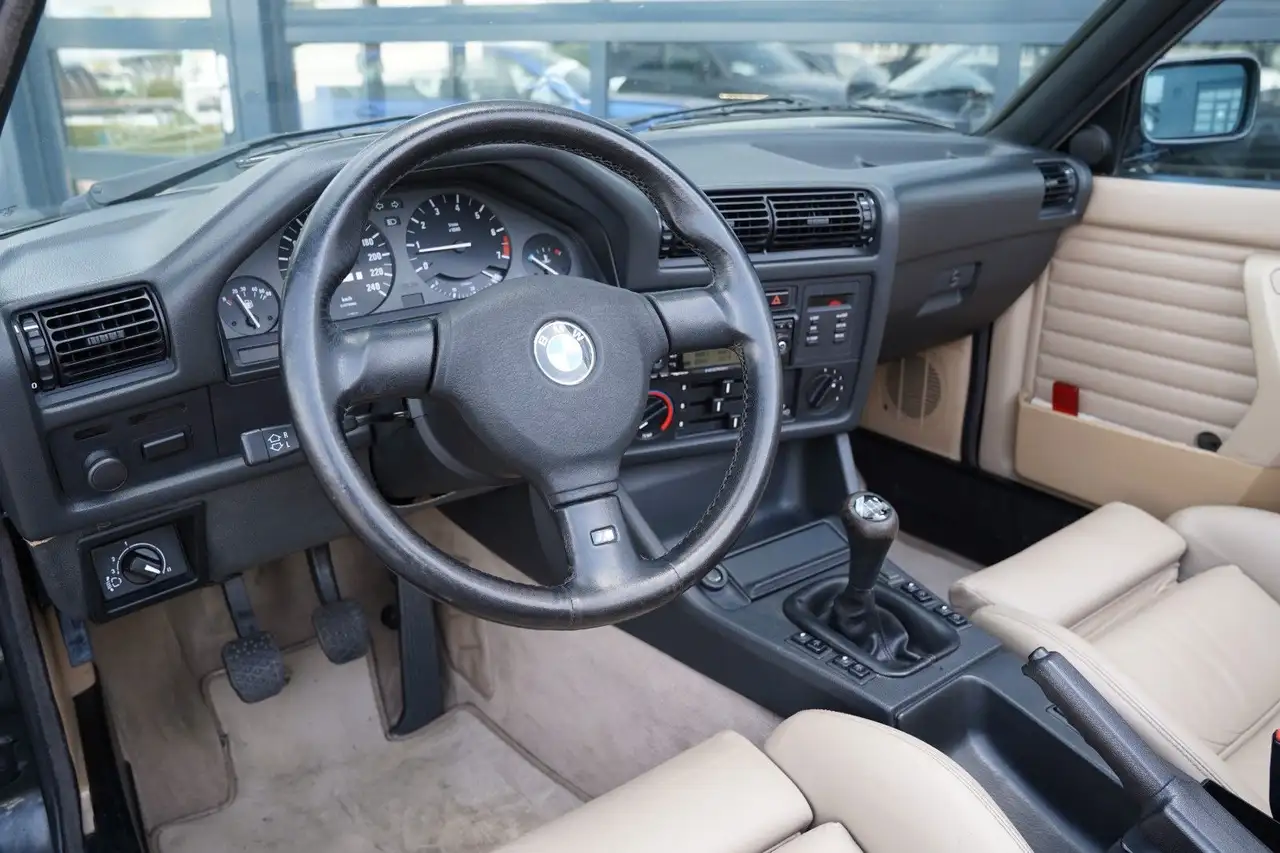 BMW 320 i Cabrio E30 M Technik Leder BBS H Zulassung, foto 12