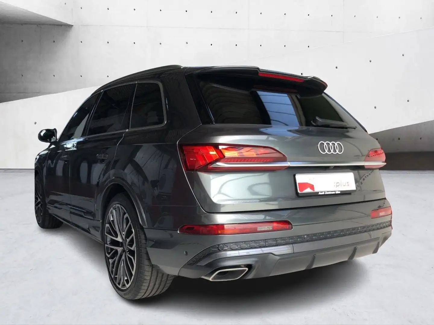 Audi Q7 S-Line 55TFSI qu 7SITZE AHK PANO STHZ 5J.GAR. Grau - 2