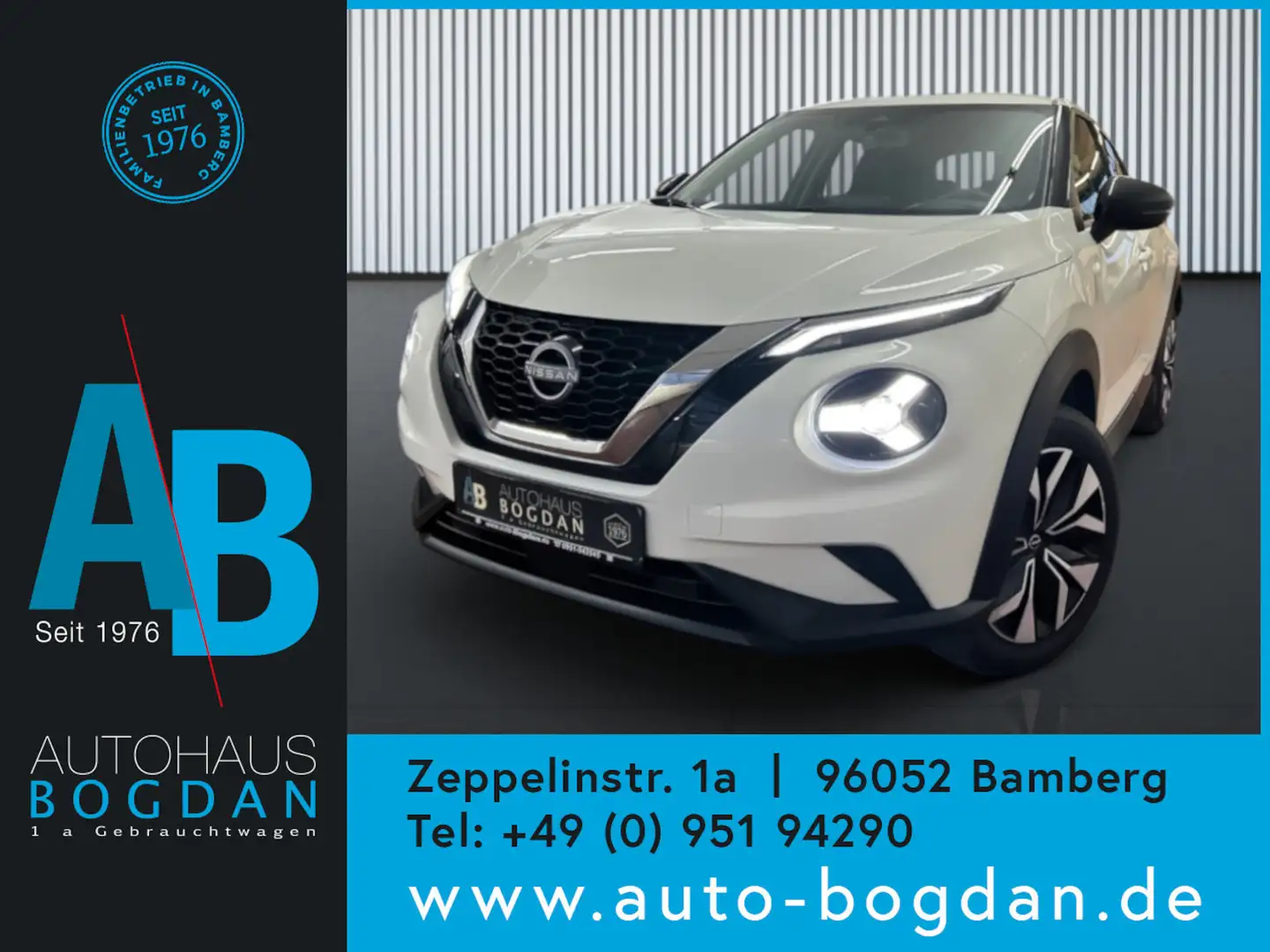 Nissan Juke Acenta Automatik LED*Tempomat*Kamera*SHZ Blanc - 1