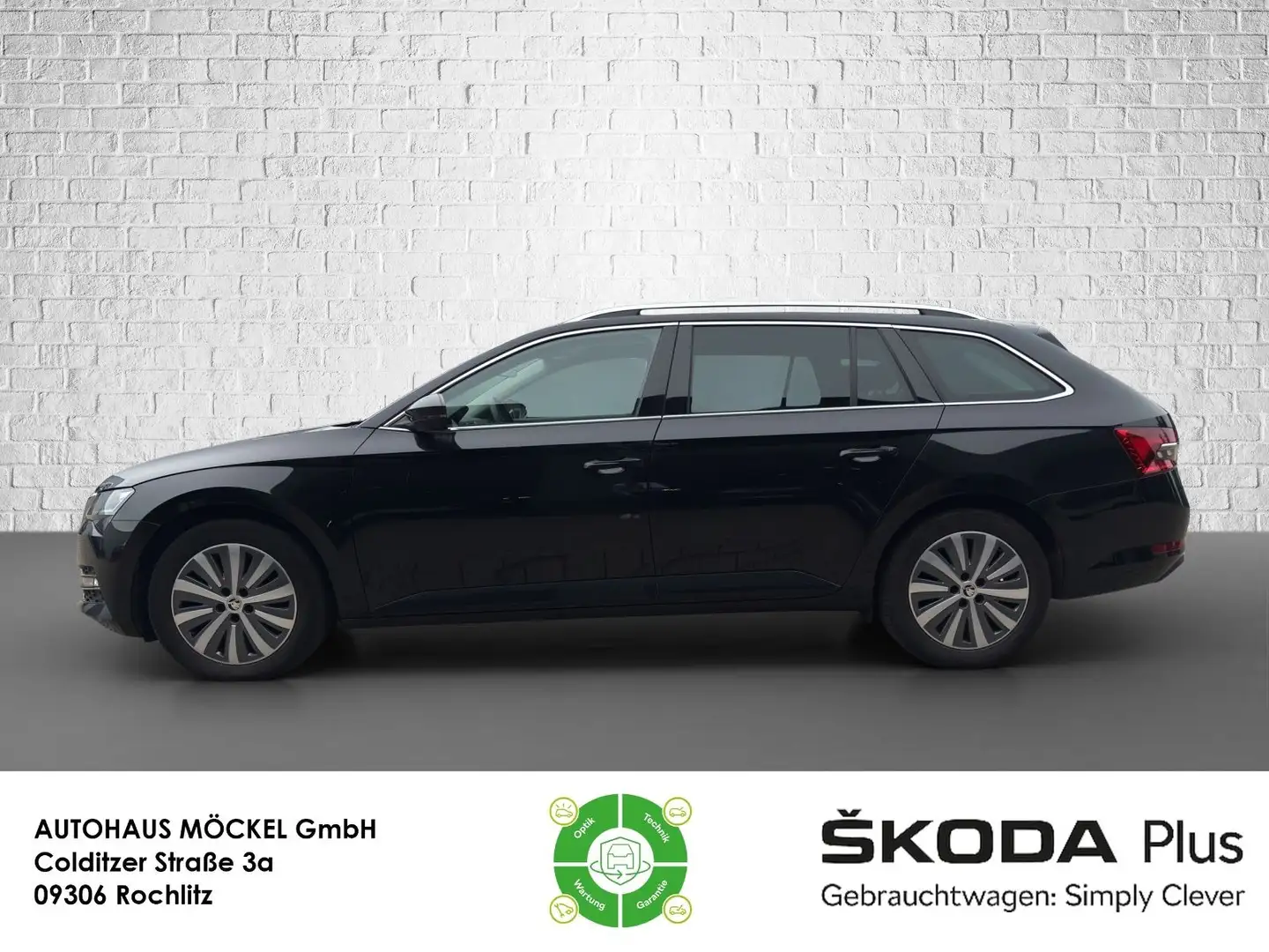 Skoda Superb Combi Style 2.0 TDI DSG NAVI/AHK/ACC/PDC Negro - 2