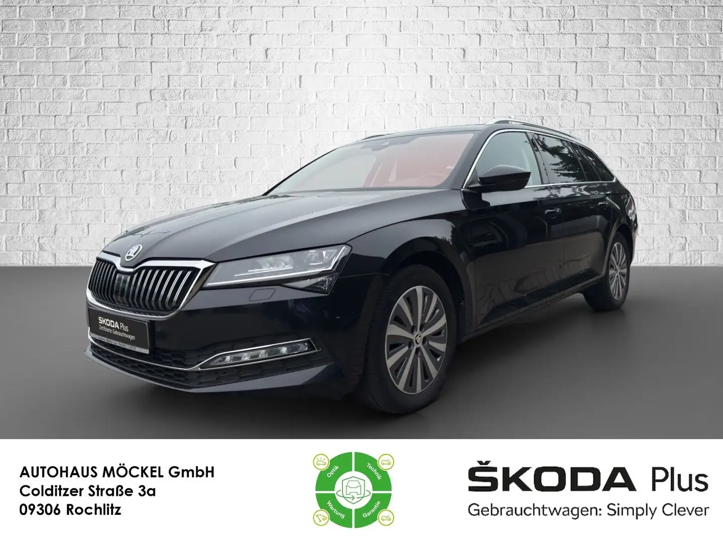 Skoda Superb Combi Style 2.0 TDI DSG NAVI/AHK/ACC/PDC Negro - 1