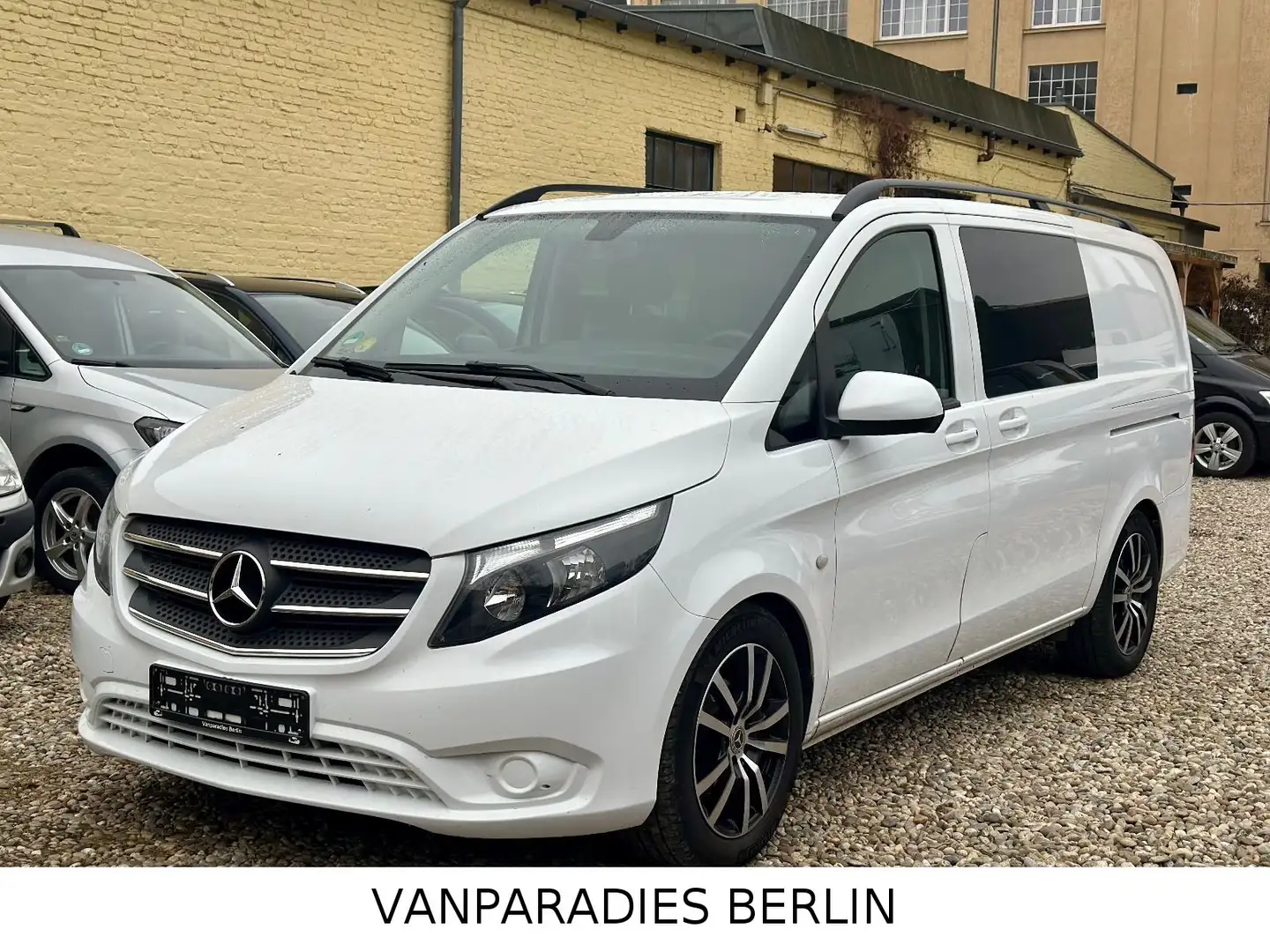 Mercedes-Benz Vito Mixto 114CDI Lang/1Hand/5Sitze/Top Zustand Weiß - 2