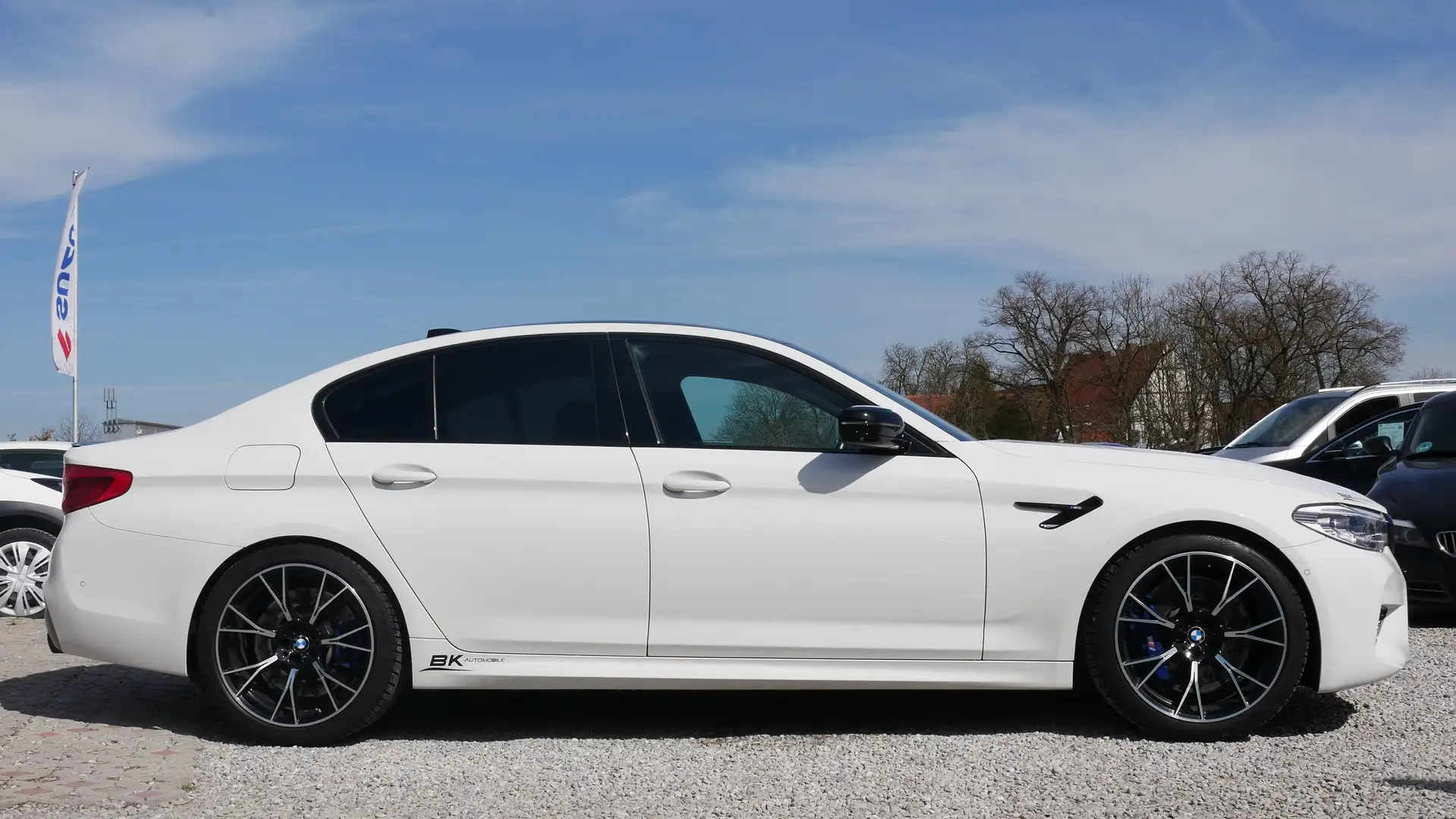 BMW M5 Competition Deutsches Auto Scheckheft ATM 24TKM Weiß - 2
