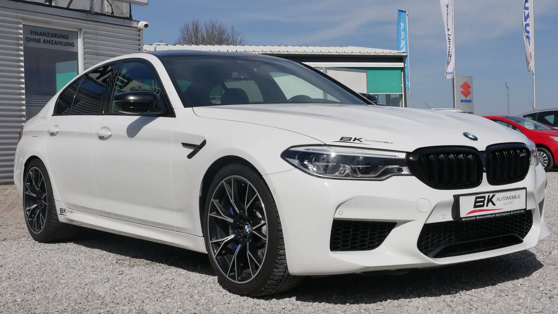 BMW M5 Competition Deutsches Auto Scheckheft ATM 24TKM Weiß - 1