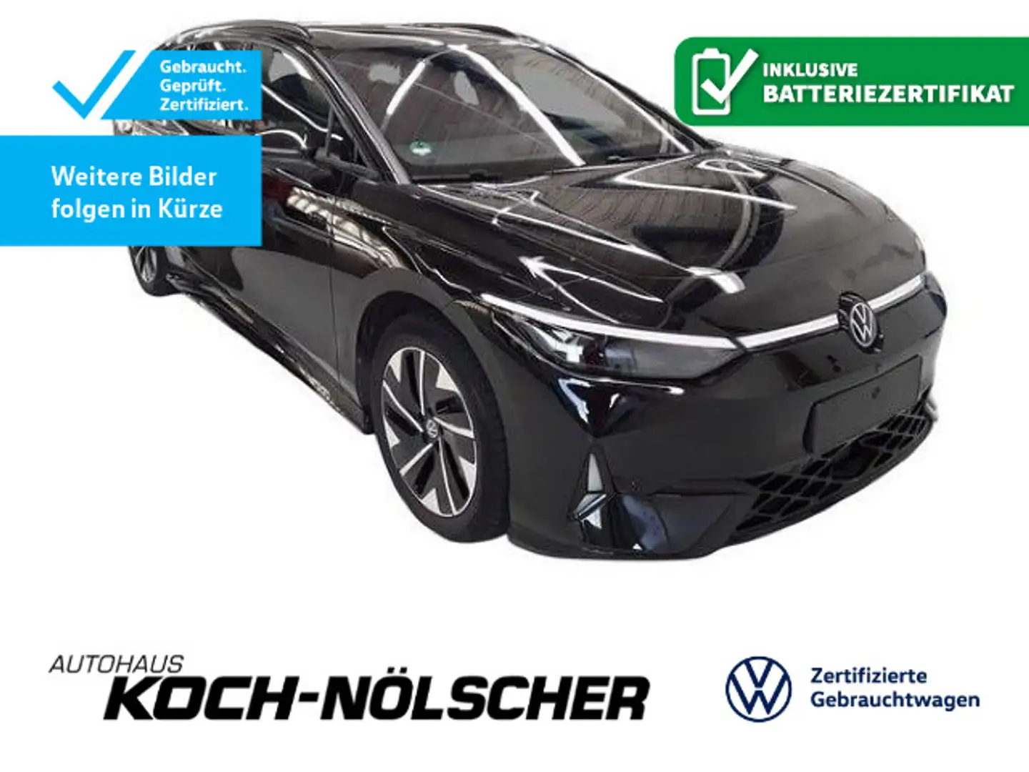 Volkswagen ID.7 Tourer GTX Pano AHK LDE Navi Soudystem Noir - 1
