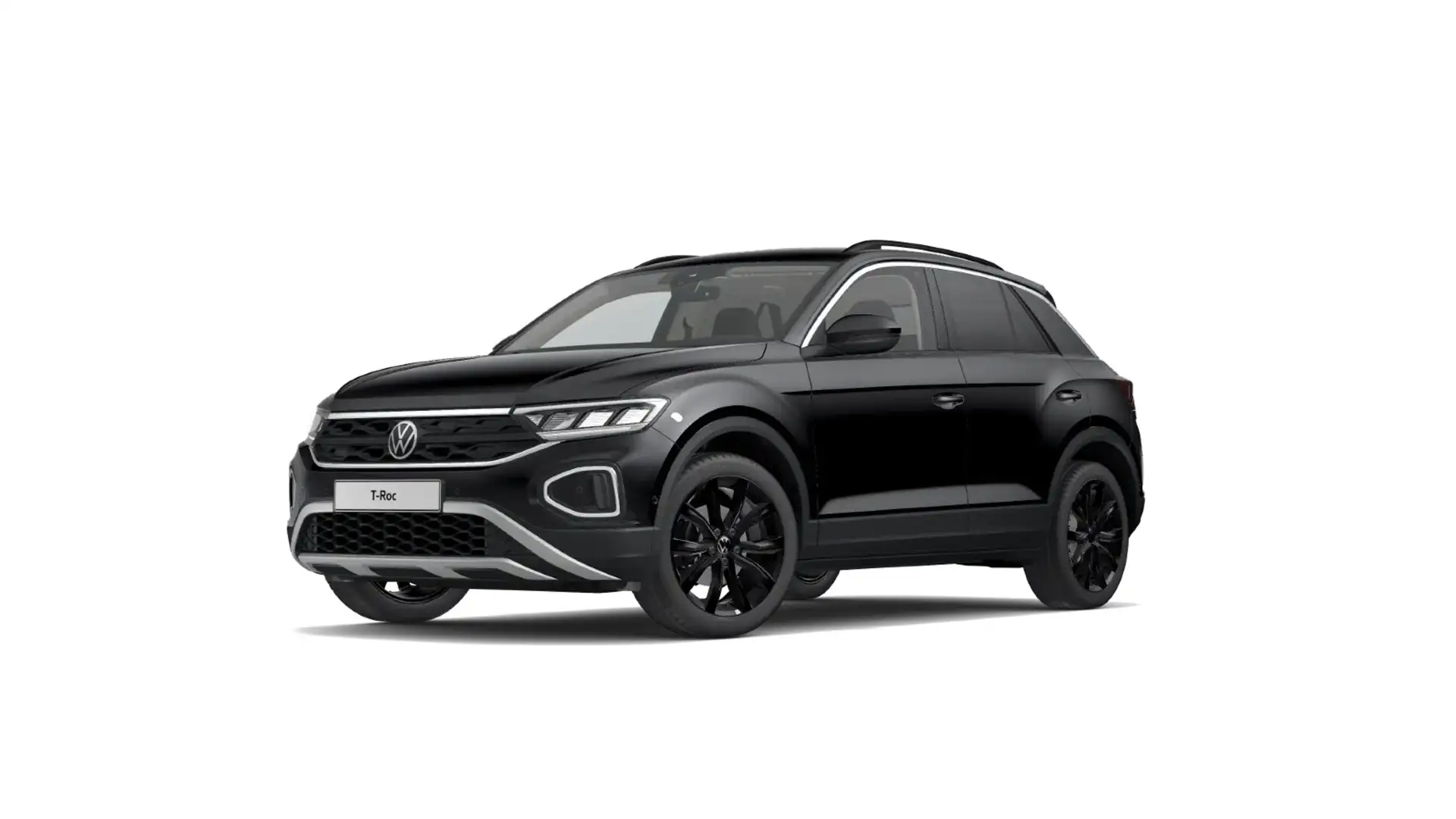 Volkswagen T-Roc Life 1.5 TSI DSG AHK RFK ACC LED NAVI CARP Noir - 2