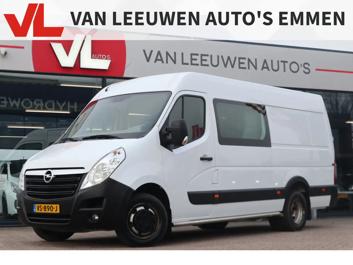 Opel Movano 2.3 CDTI L2H3 DC | Airco | Trekhaak | Cruise Bianco - 1