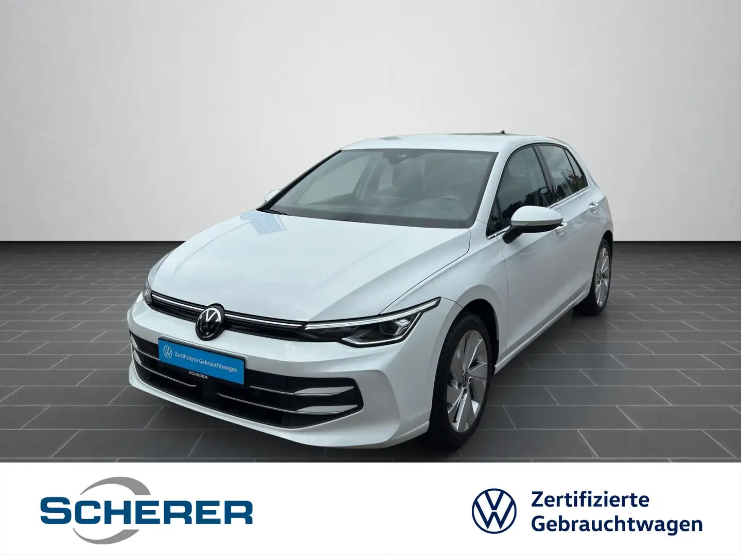 Volkswagen Golf VIII Style 1.5 TSI DSG LED PLUS KEYLESS HK Weiß - 1