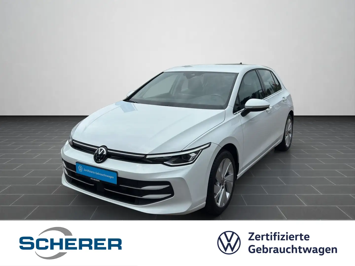 Volkswagen Golf VIII Style 1.5 eTSI DSG LED PLUS KEYLESS HK Weiß - 1