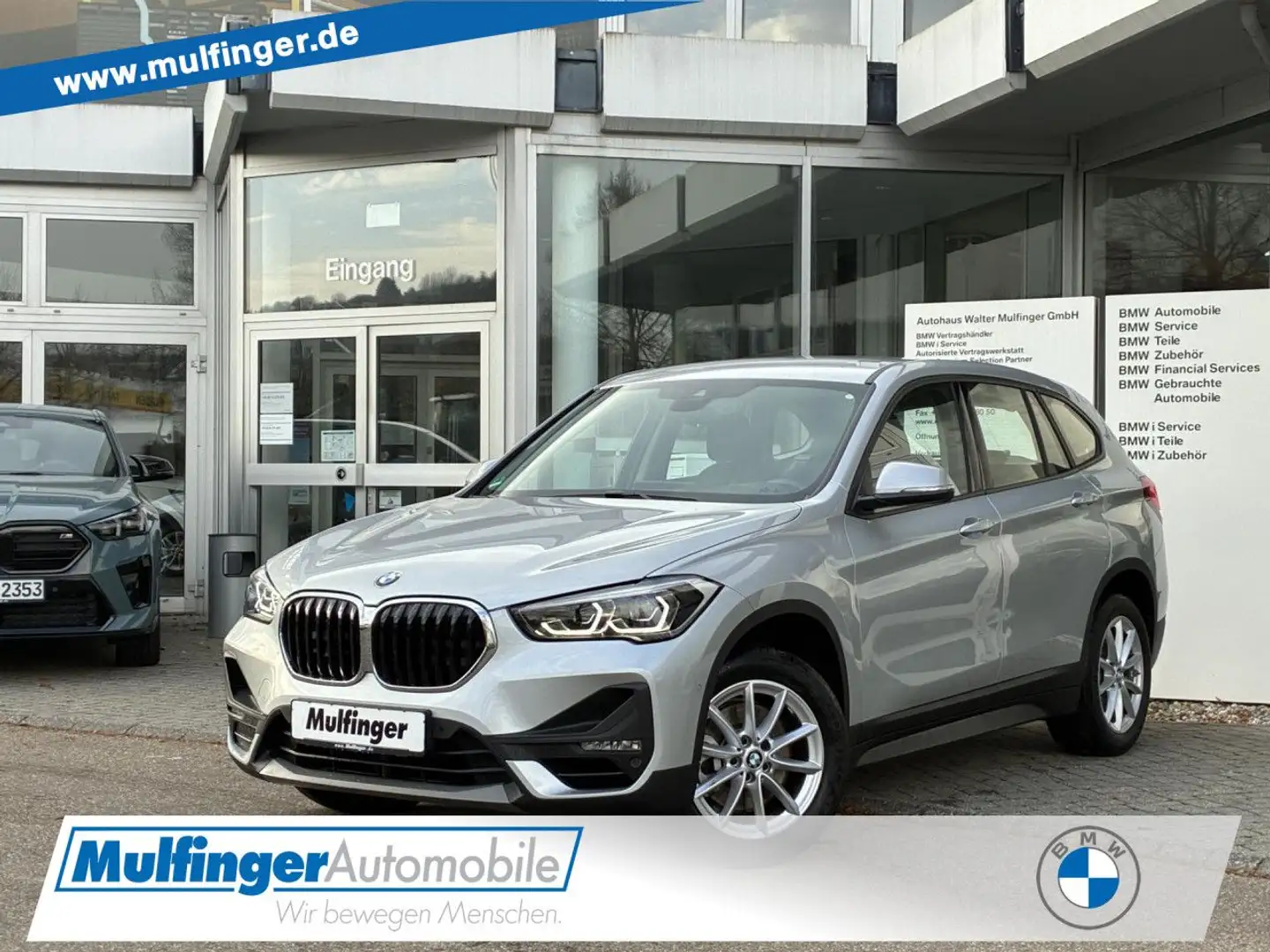 BMW X1 xDrive20i HUD ACC Kamera KomfZug DAB Sitzh.LED Silber - 1