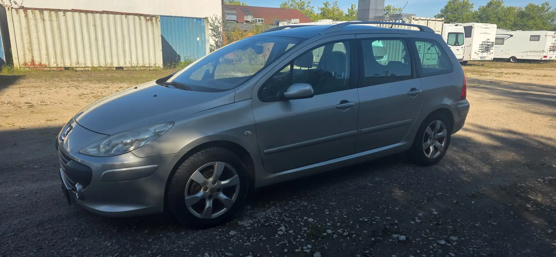 Peugeot 307 307 Break/SW Diesel HDi SW 110 Silber - 1