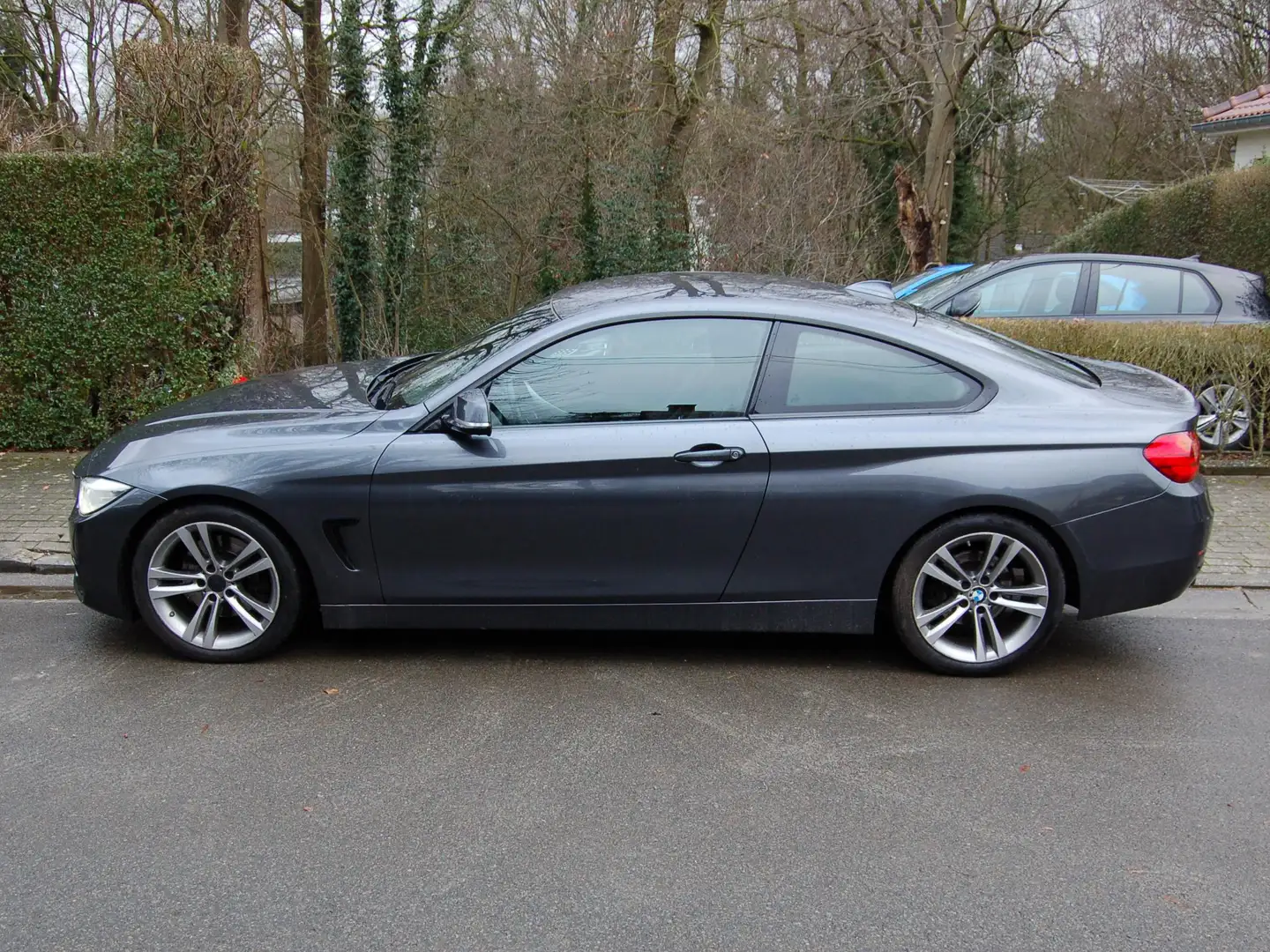 BMW 425 Coupé 425 d XENONS CUIR CH AIRCO JA FULL ENTRETIEN Grau - 1