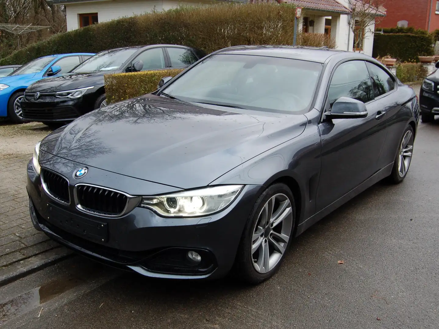 BMW 425 Coupé 425 d XENONS CUIR CH AIRCO JA FULL ENTRETIEN Grau - 2