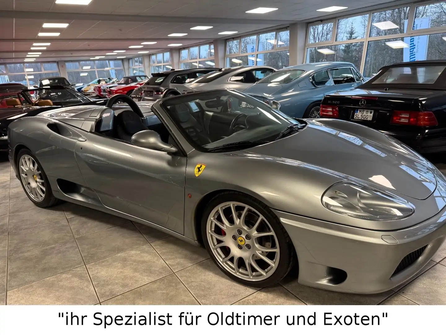 Ferrari 360 F1 Spider 19 Zoll Challenge Räder + Grill Grau - 1