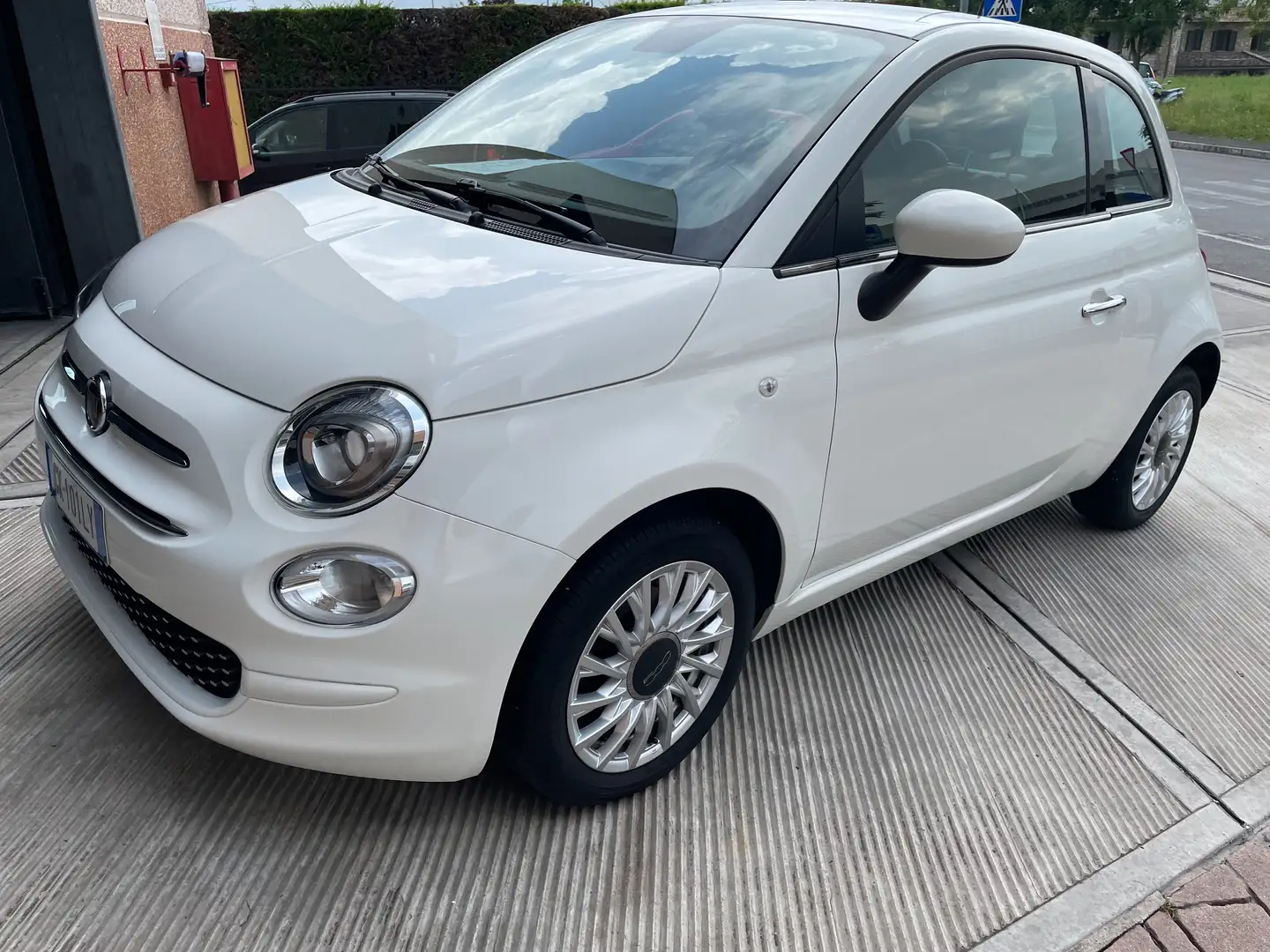 Fiat 500C 500C 1.2 LONGE 69cv my20 OK GUIDA NEOPATENTATA Blanc - 1