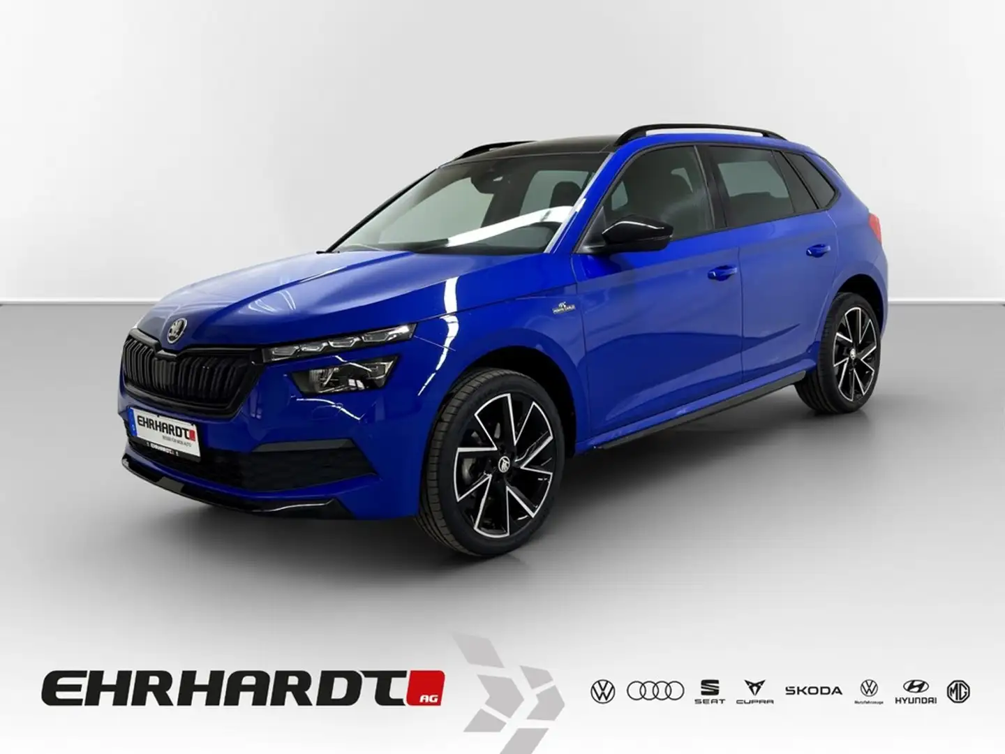 Skoda Kamiq 1.0 TSI DSG Monte Carlo AHK*PANO*LED*APP-CONNEC... Blau - 1