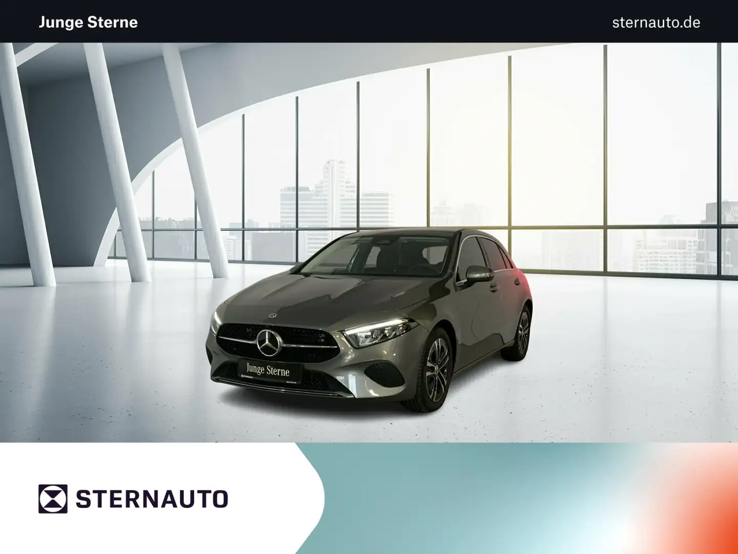 Mercedes-Benz A 200 A 200 Prog WinterPak Standheizung Apple Car-Play Grau - 1