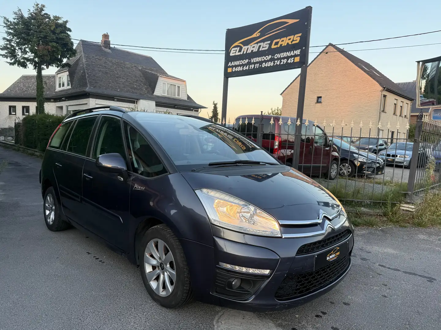 Citroen Grand C4 Picasso - 7Pl - EURO 5 - Airco Bleu - 1