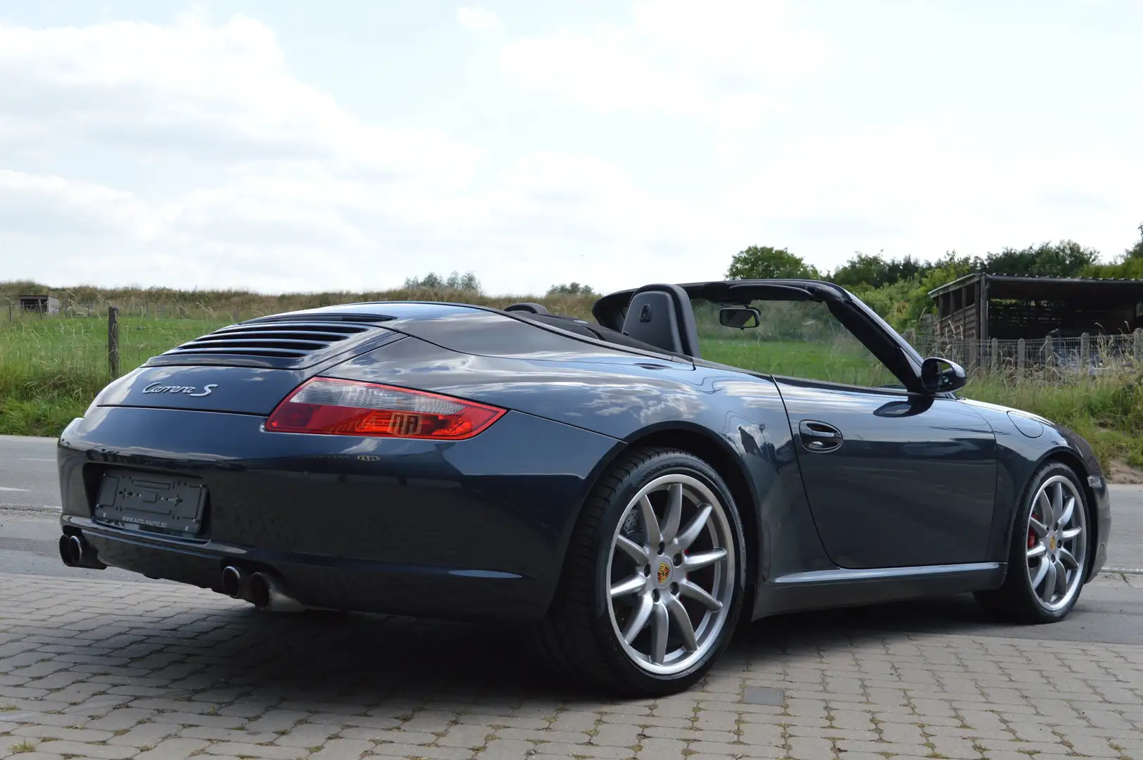 Porsche 997 911 Carrera S Cabriolet 3.8i Manual - 1 HAND Grigio - 2