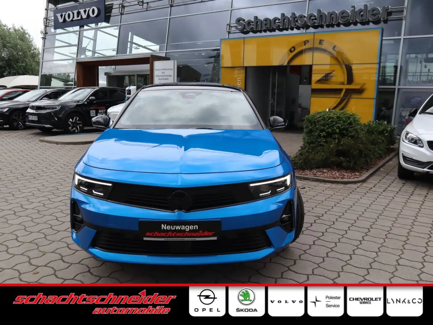 Opel Astra Electric GS+PixelLED+HUD+Schiebedach Blau - 1