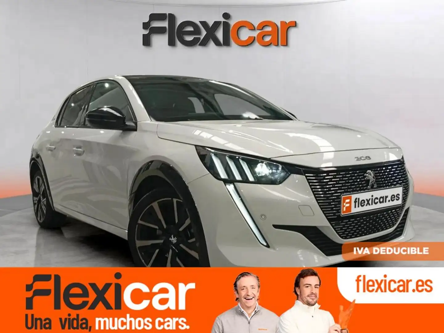 Peugeot 208 PureTech 73kW (100CV) GT Weiß - 1