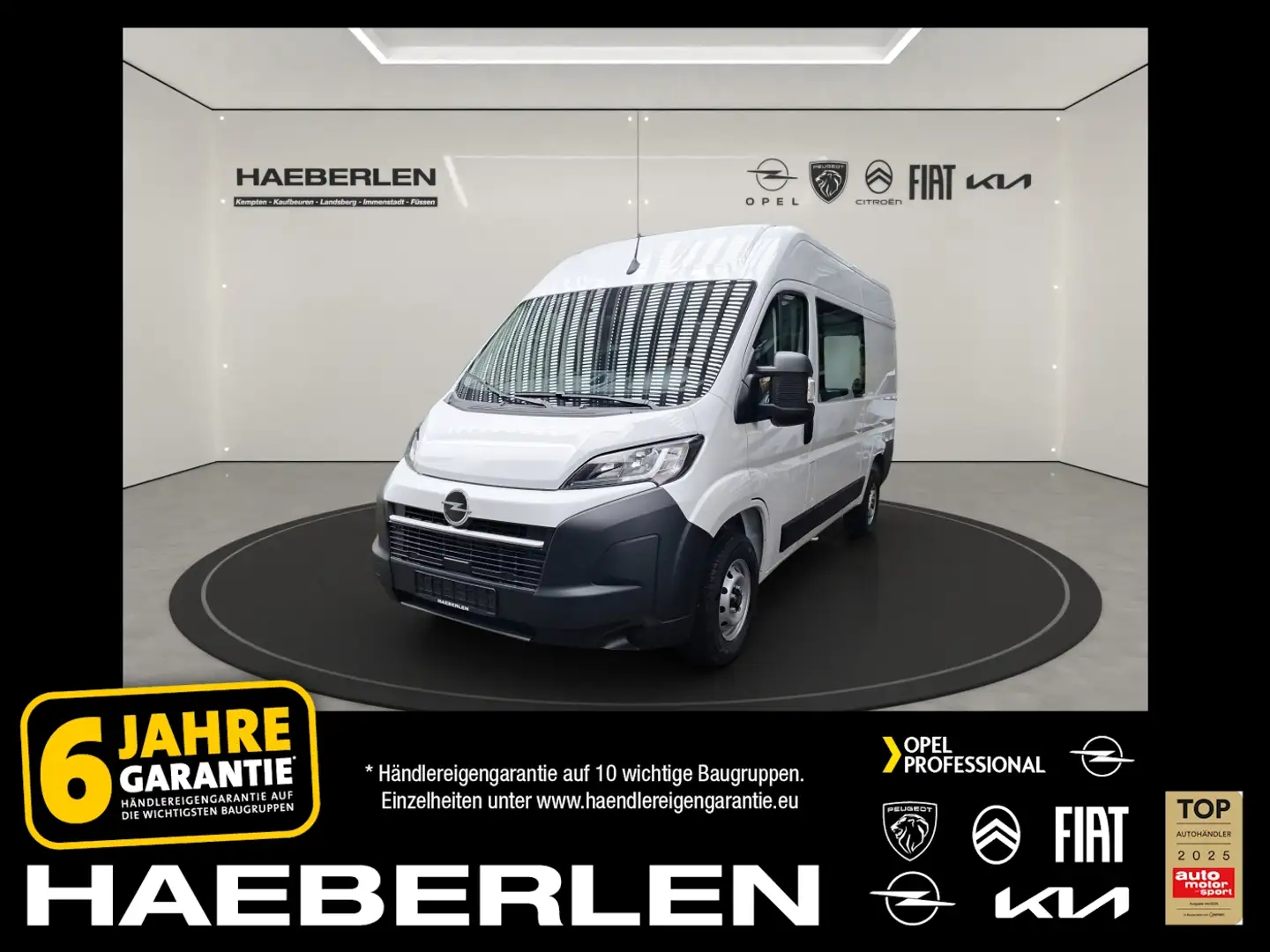 Opel Movano Cargo 2.2 140 L2H2 &#128293;-46% *Auf Lager* Blanc - 1