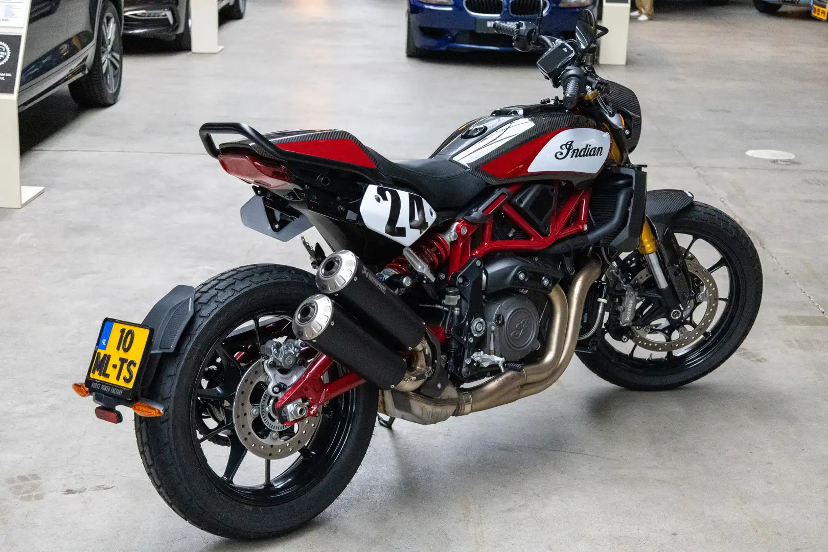 Indian FTR 1200 Carbon *Akrapovic* Rojo - 2