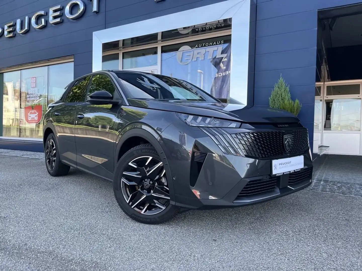 Peugeot 3008 Hybrid 136 GT VOLLAUSSTATTUNG Grau - 2