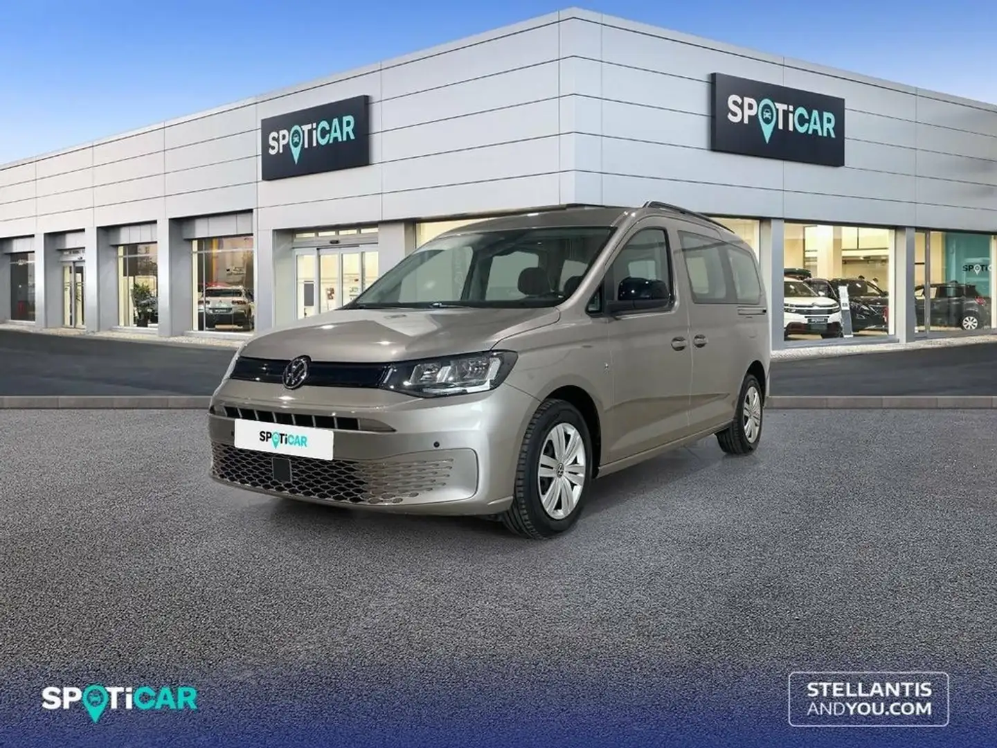 Volkswagen Caddy 2.0 TDI 75kW (102CV) Maxi Origin Gris - 1