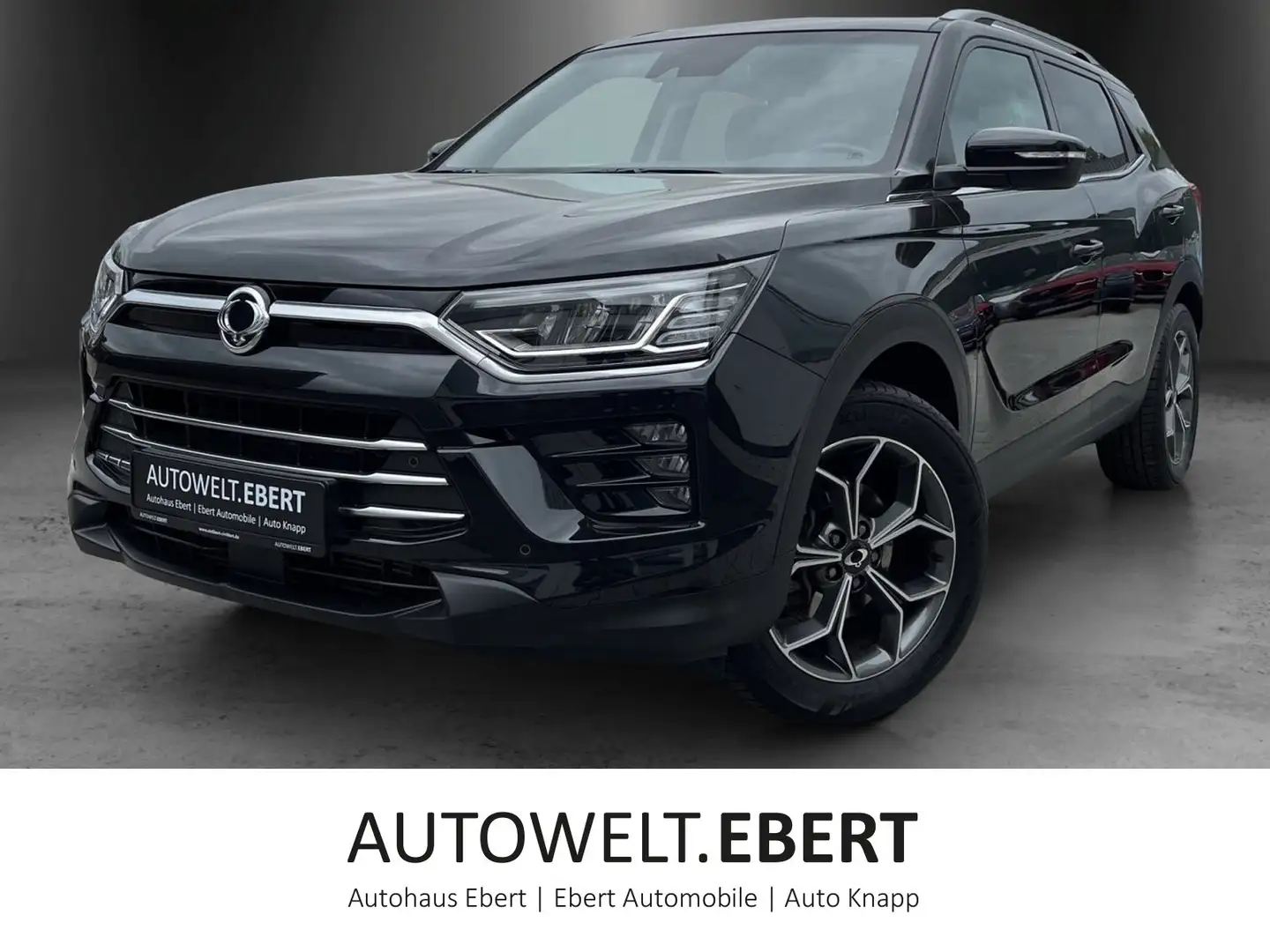 SsangYong Korando Ruby 1.5T-GDI Aut./LED/KAEMRA/NAVI/ACC/ Schwarz - 1