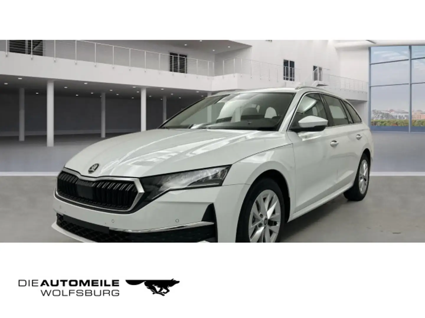 Skoda Octavia 4 IV Combi 1.5 TSI DSG Selection AHK/NAV Weiß - 1