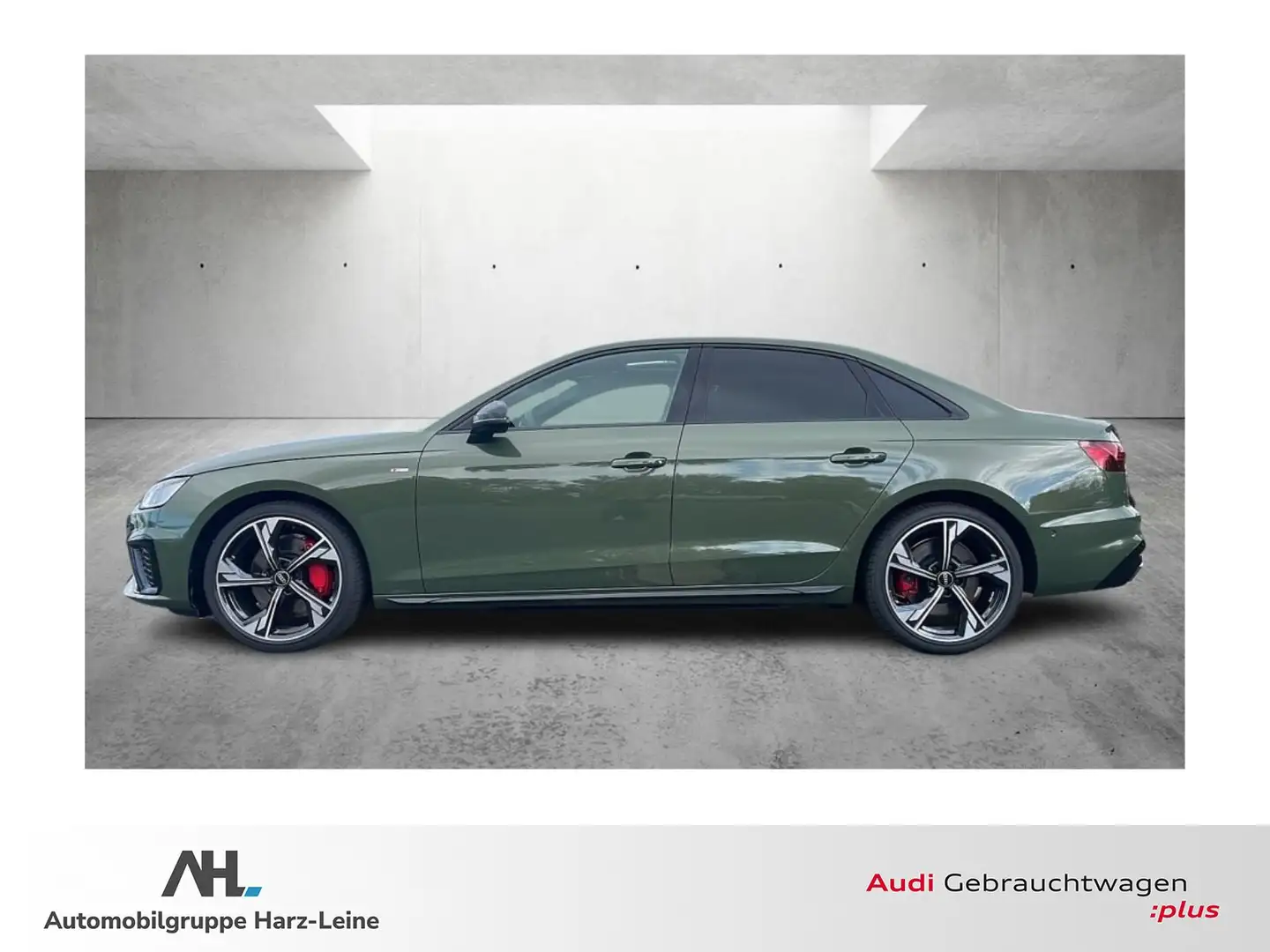 Audi A4 Limousine S line 45 TFSI quattro, S line, Schiebed Grün - 2