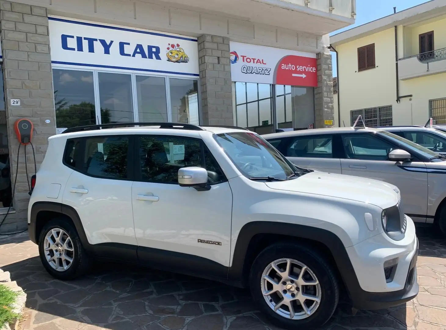 Jeep Renegade 1.5 turbo t4 mhev Limited 2wd 130cv dct Bianco - 2