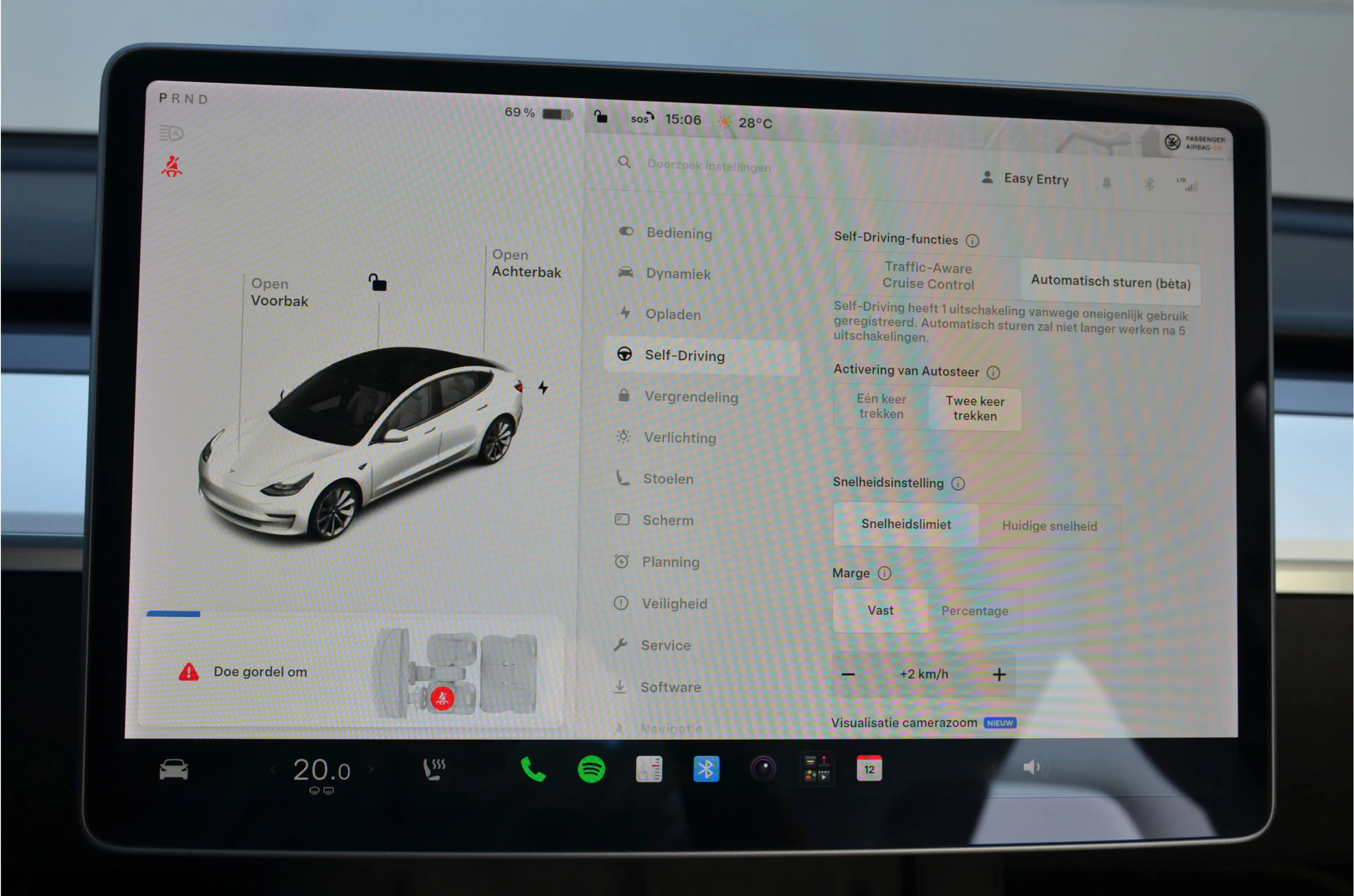 Tesla Model 3 Long Range AWD 75 kWh 19" Aluminium, Warmtepomp — photo 16