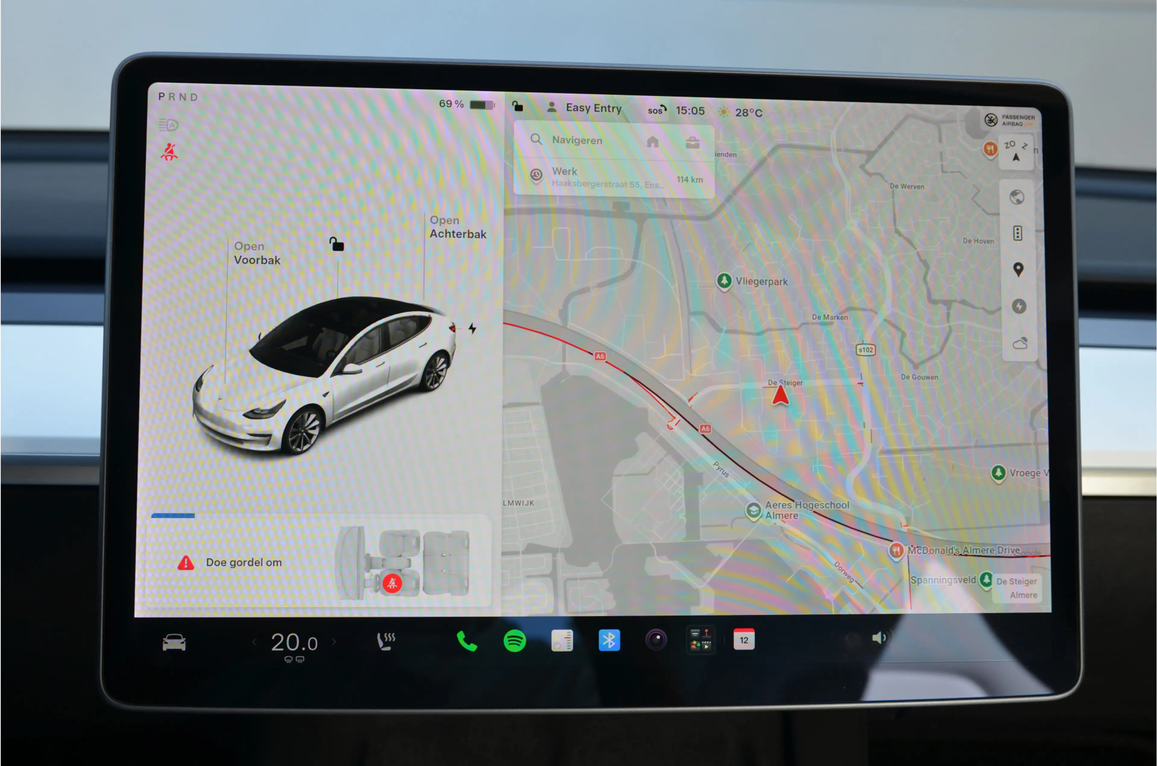 Tesla Model 3 Long Range AWD 75 kWh 19" Aluminium, Warmtepomp — photo 20