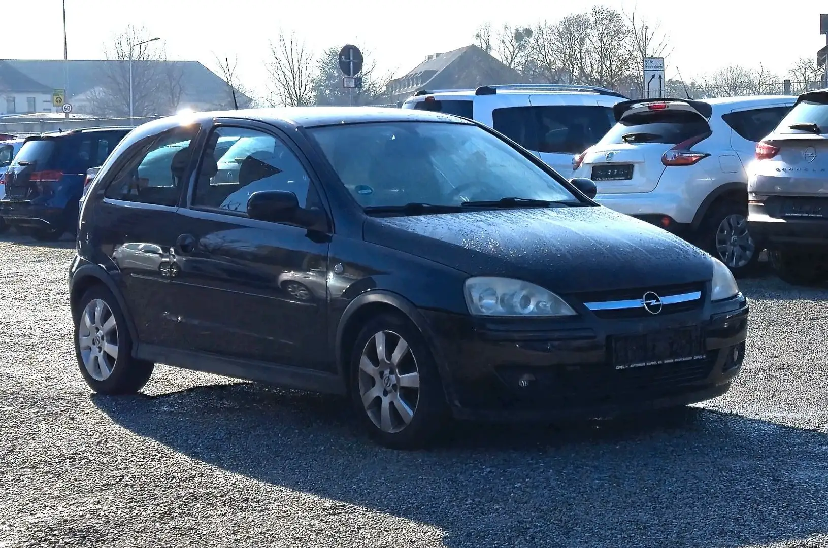 Opel Corsa C 1.0i -KEIN TÜV+KLIMA+MLF+CD SPIELER- Zwart - 1