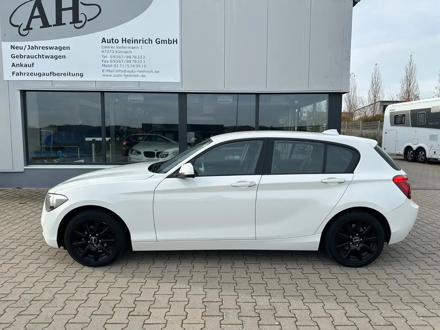 BMW 114 i 5trg. Klima*PDC*Sitzheiz.*Alu*WR Weiß - 2