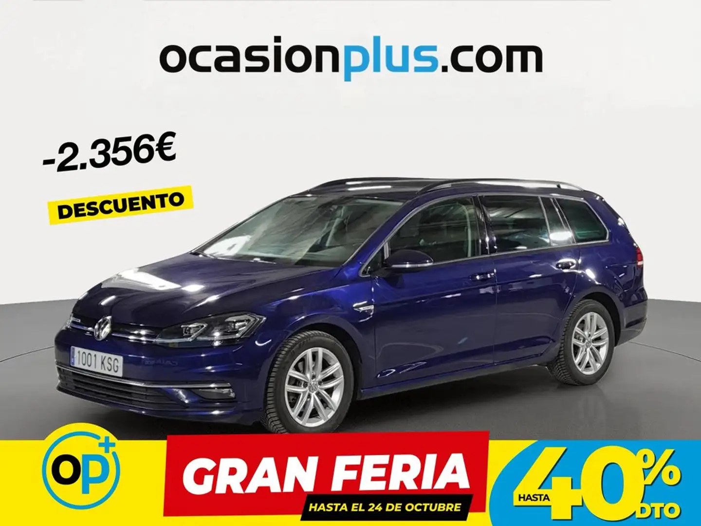 Volkswagen Golf Variant 1.5 TSI Evo BM Advance DSG7 96kW Azul - 1