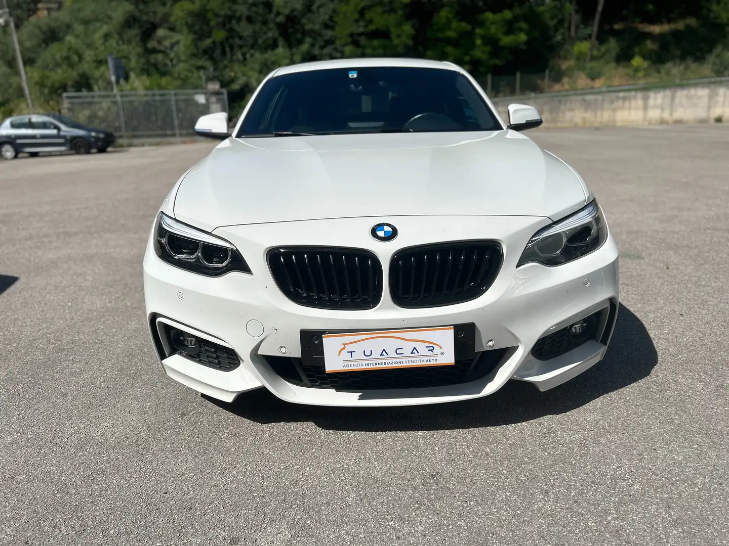 BMW 220 Serie 2 F22 Coupe 220d Coupe Msport 190cv auto Weiß - 2