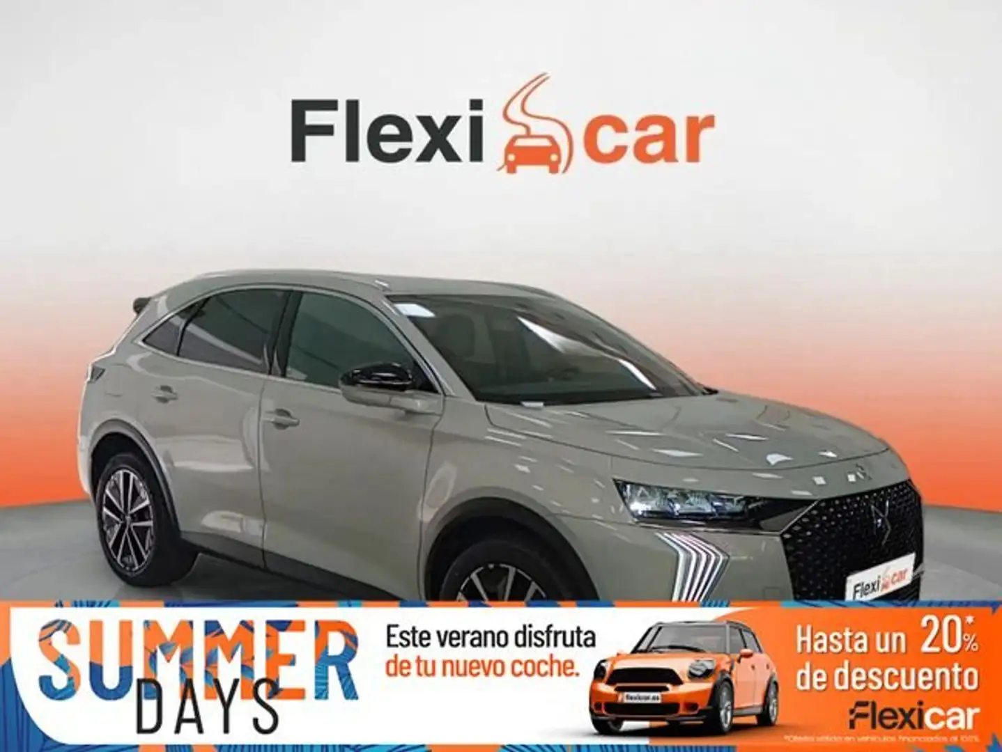 DS Automobiles DS 7 Crossback BlueHDi+130+Autom%C3%A1tico+RIVOLI Gris - 1