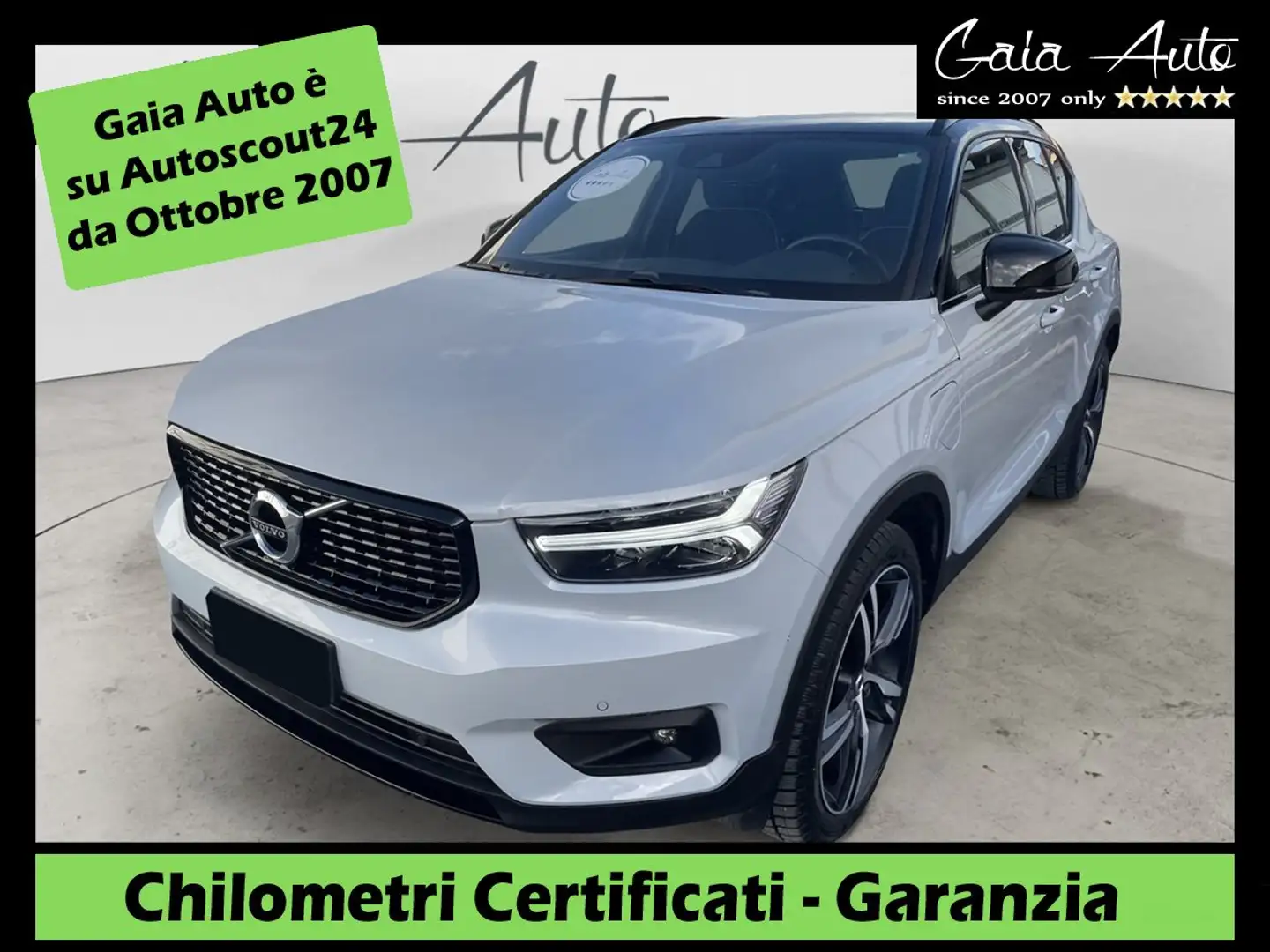 Volvo XC40 phev R-DESIGN 1.5 T4 (129CV+82CV) PLUG-IN Grigio - 1