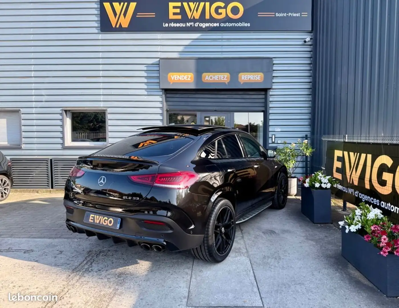 Mercedes-Benz GLE 53 AMG classe coupe 53 amg 435ch 4matic+ 9g speedshift Schwarz - 2