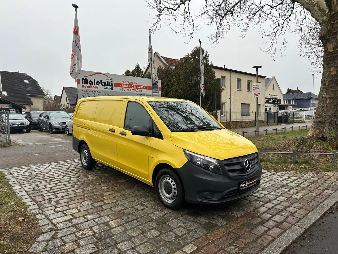 Mercedes-Benz Vito 116 CDI Kasten Lang*Kamera*StHz*AHK * Gelb - 1